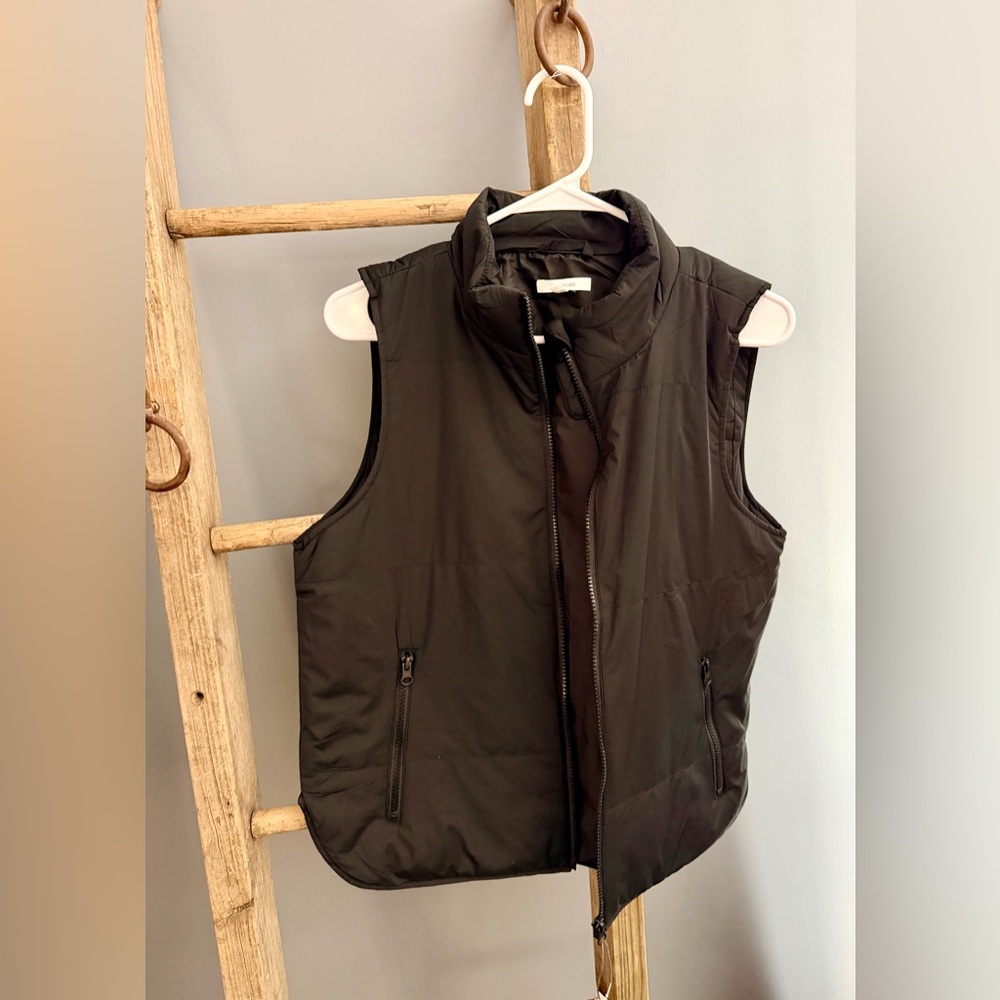 Maurices Black Quilted Puffer Vest - Women's Sleeveless Zip